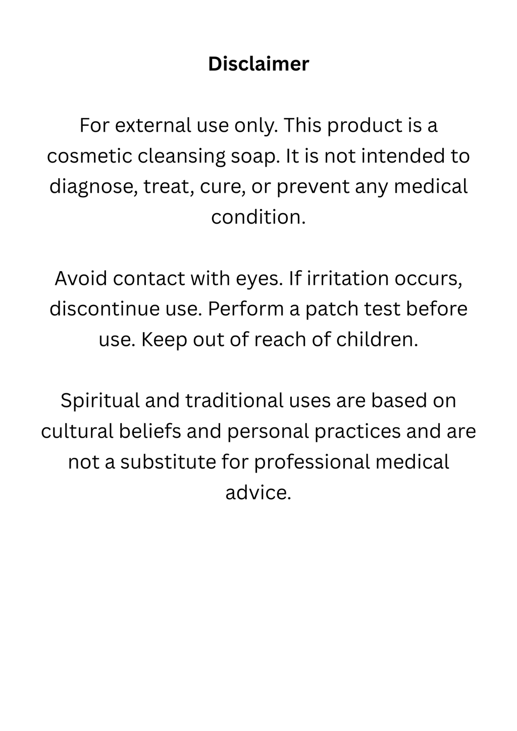 Umhlaba Cleansing Bar