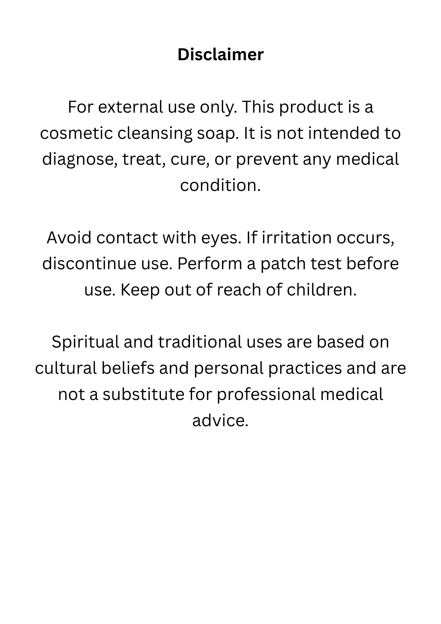 Umhlaba Cleansing Bar